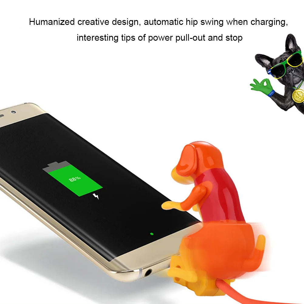 Playful Pup Charger Cable