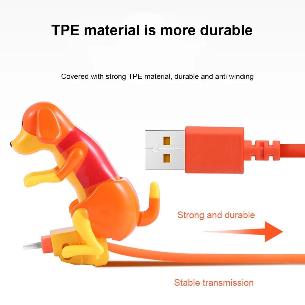 Playful Pup Charger Cable
