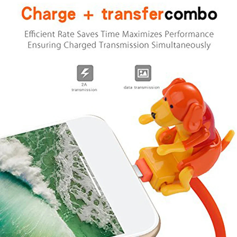Playful Pup Charger Cable